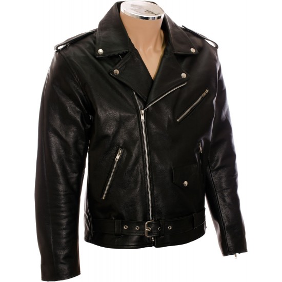 SALE - Brando The Wild One Classic Leather Biker Jacket SALE - Brando The Wild One Classic Leather Biker Jacket