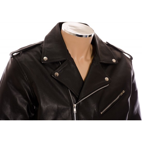 SALE - Brando The Wild One Classic Leather Biker Jacket SALE - Brando The Wild One Classic Leather Biker Jacket