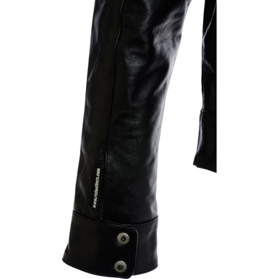 SALE - Victor Frankenstein Black Leather Jacket 