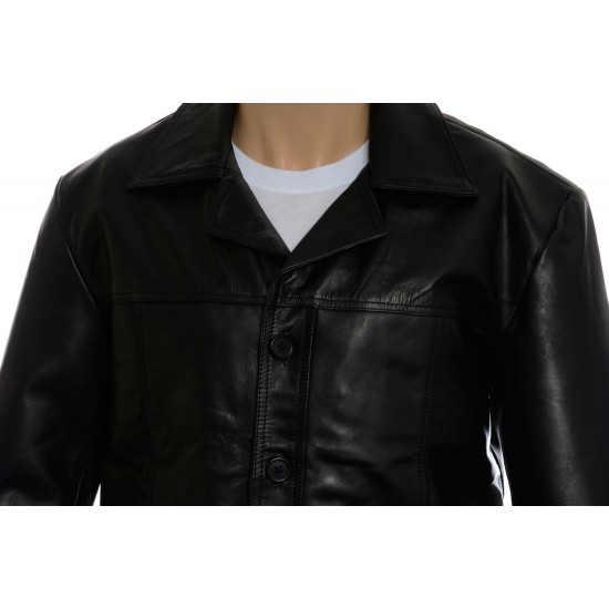 SALE - Hitman Codename 47 Black Leather Jacket SALE - Hitman Codename 47 Black Leather Jacket
