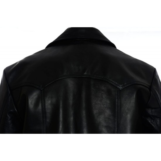 SALE - Hitman Codename 47 Black Leather Jacket SALE - Hitman Codename 47 Black Leather Jacket