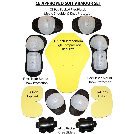 RTX SHIVER Race Leathers - 6 Colour Options