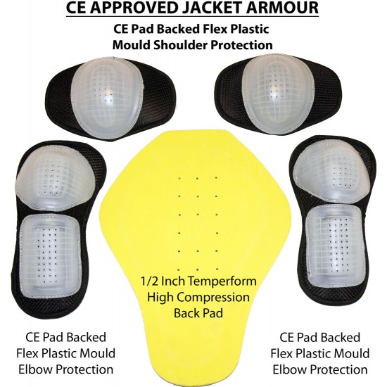 RTX Streaker Biker Jacket - 8 Colour Options