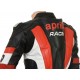 Aprilia Racing RSV Motorcycle Leather Jacket 
