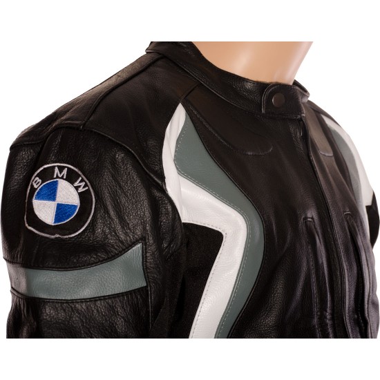 BMW Moto Sports Biker Leather Jacket