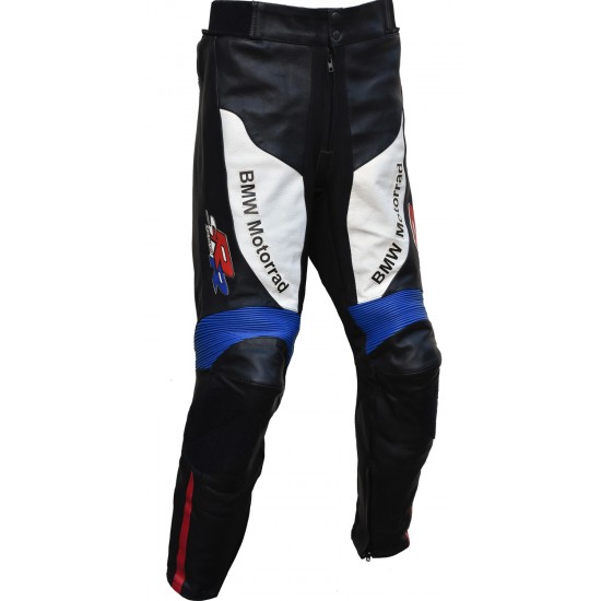 BMW S1000RR Super Sports Motorcycle Leather Biker Trouser