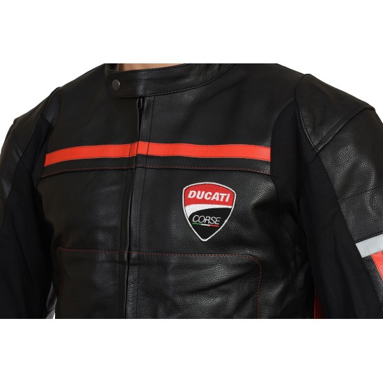 Ducati Diavel Leather Motorcycle Jacket