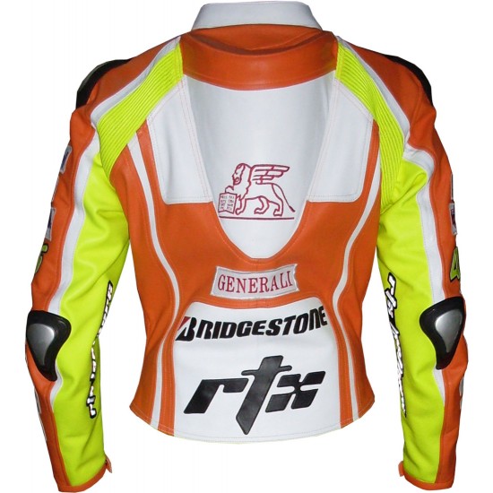Rossi TIM Ducati Replica Armoured Leather Jacket