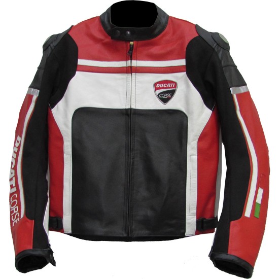 Custom Built DUCATI Leather Motorbike Jacket