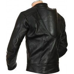 Ducati Classic Black Racing Leather Motorcycle Jacket