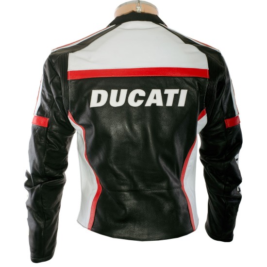 Ducati Classic Leather Motorcycle Jacket
