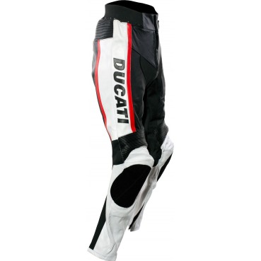 Ducati Classic Leather Motorcycle Biker Trouser