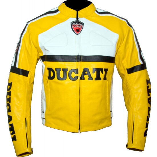 Custom Built DUCATI Leather Motorbike Jacket