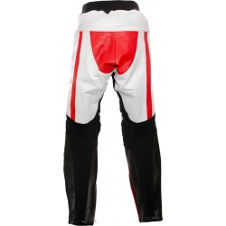 Ducati Corse Tri Color Leather Motorcycle Trouser Ducati Corse Tri Color Leather Motorcycle Trouser
