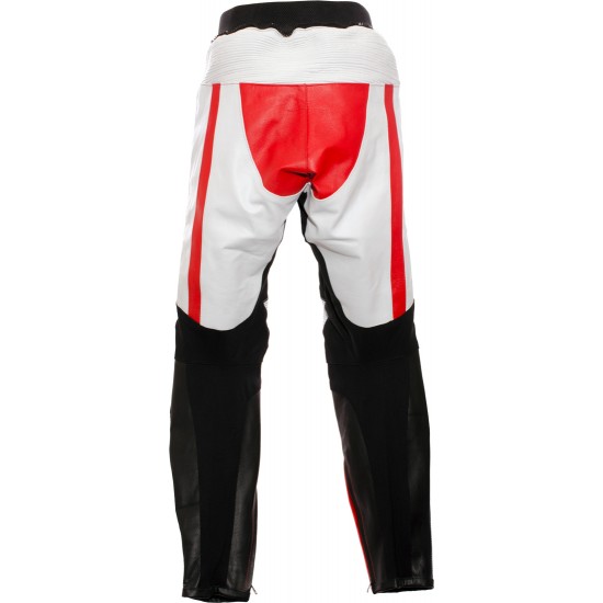 Ducati Corse Tri Color Leather Motorcycle Trouser