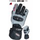 Hydro Dynamic Grey Thermal Warm Motorcycle Gloves