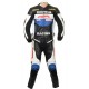 Honda Racing CBR BLUE Motorcycle Leather Suit Honda Racing CBR BLUE Motorcycle Leather Suit