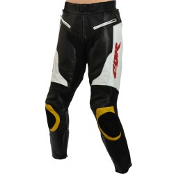 Honda Yellow CBR Leather Motorcycle Pant Honda Yellow CBR Leather Motorcycle Pant