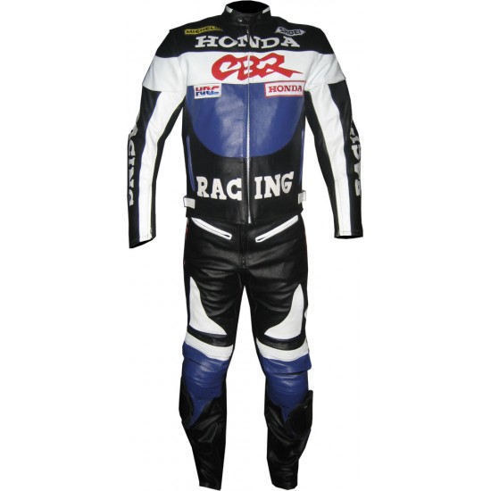 Custom Made HONDA Leather Motorcycle Suit Custom Made HONDA Leather Motorcycle Suit