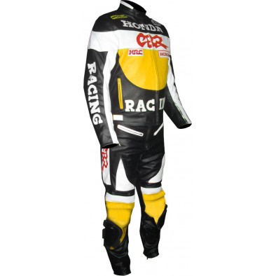 Custom Made HONDA Leather Motorcycle Suit Custom Made HONDA Leather Motorcycle Suit