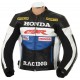 Honda CBR Racing Blue Leather Jacket