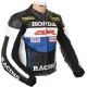 Honda CBR Racing Blue Leather Jacket