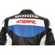 Honda CBR Racing Blue Leather Jacket