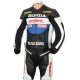 Honda Racing CBR BLUE Motorcycle Leather Suit Honda Racing CBR BLUE Motorcycle Leather Suit