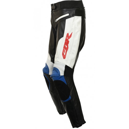 Honda CBR Blue Leather Motorcycle Trouser Pant Honda CBR Blue Leather Motorcycle Trouser Pant