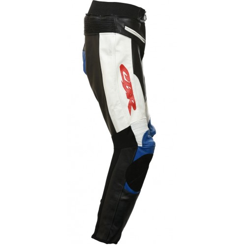 Honda CBR Blue Leather Motorcycle Trouser Pant Honda CBR Blue Leather Motorcycle Trouser Pant