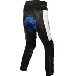 Honda CBR Blue Leather Motorcycle Trouser Pant Honda CBR Blue Leather Motorcycle Trouser Pant
