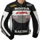 Honda CBR Racing Grey Motorcycle Leather Jacket Honda CBR Racing Grey Motorcycle Leather Jacket