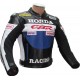 Custom Built HONDA Leather Motorbike Jacket Custom Built HONDA Leather Motorbike Jacket