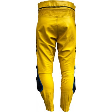 Camel Yellow Leather Motorcycle Trouser Camel Yellow Leather Motorcycle Trouser
