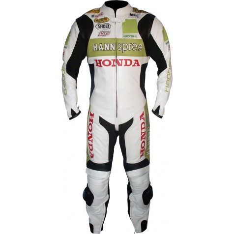 Custom Made HONDA Leather Motorcycle Suit Custom Made HONDA Leather Motorcycle Suit