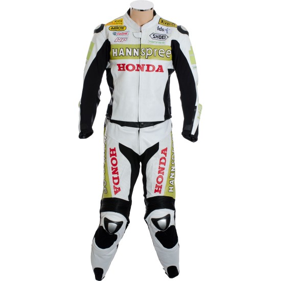 Custom Made HONDA Leather Motorcycle Suit Custom Made HONDA Leather Motorcycle Suit