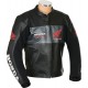 Honda Racing Classic Wings Leather Motorcycle Jacket
