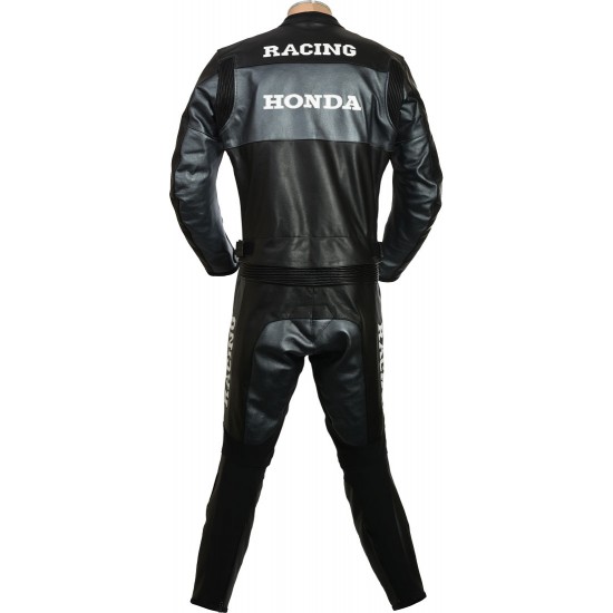 Honda Racing Classic Wings Leather Motorcycle Suit Honda Racing Classic Wings Leather Motorcycle Suit