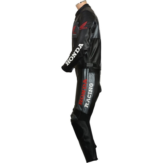 Honda Racing Classic Wings Leather Motorcycle Suit Honda Racing Classic Wings Leather Motorcycle Suit