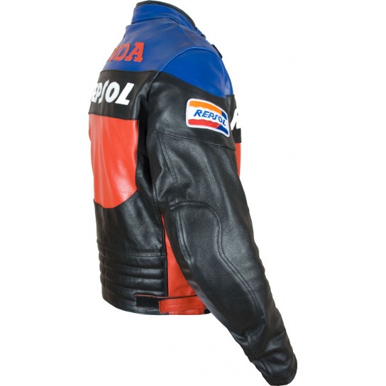 Classic Honda Repsol Gas Leather Jacket
