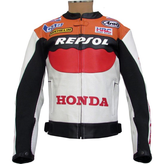 Honda Repsol MotoGP Perforated Biker Jacket