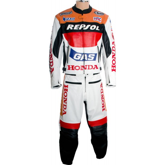 Custom Made HONDA Leather Motorcycle Suit Custom Made HONDA Leather Motorcycle Suit