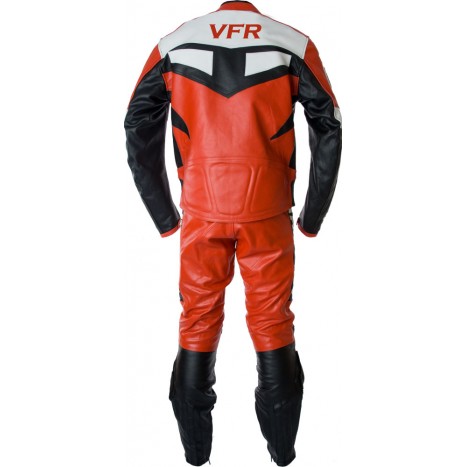 Honda VFR RED Motorcyle Leather Suit Honda VFR RED Motorcyle Leather Suit