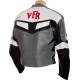 Honda VFR Grey Sportsbike Leather Jacket