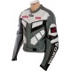 Honda VFR Grey Sportsbike Leather Jacket
