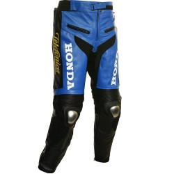 Classic Honda Repsol Movistar Telefonica Leather Trouser Pant