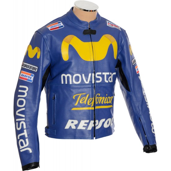 Custom Built HONDA Leather Motorbike Jacket Custom Built HONDA Leather Motorbike Jacket