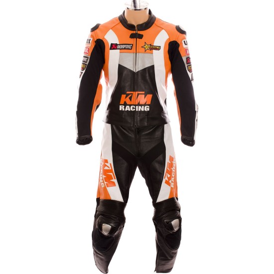 Custom Made KTM Leather Motorcycle Suit