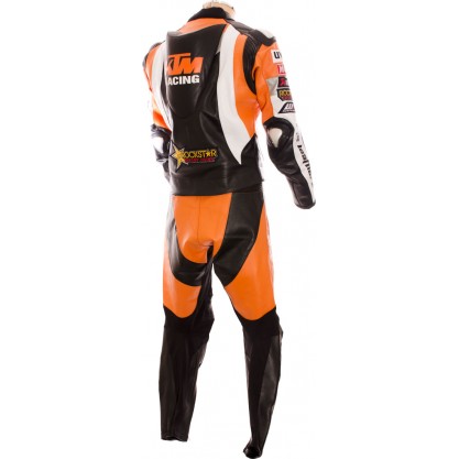 KTM Racing Orange Motorcycle Leather Suit KTM Racing Orange Motorcycle Leather Suit