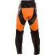KTM Racing Orange Leather Biker Trouser